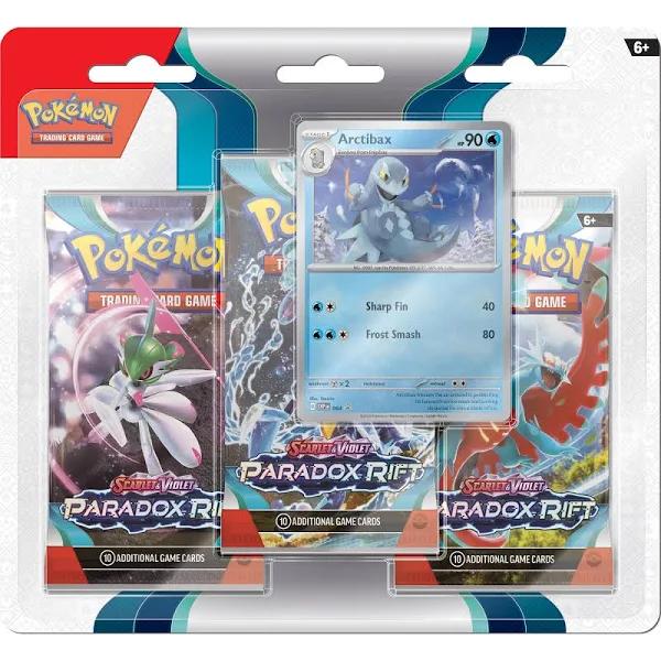 Pokemon - TCG - Scarlet & Violet 4 Paradox Rift Three Booster Blister