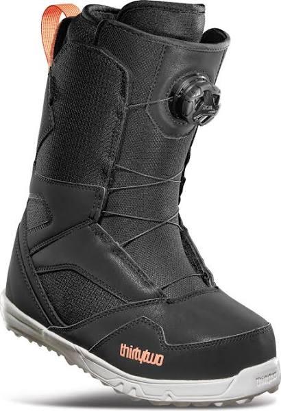 ThirtyTwo STW Boa Womens Snowboard Boots - Black/Pink - 2022