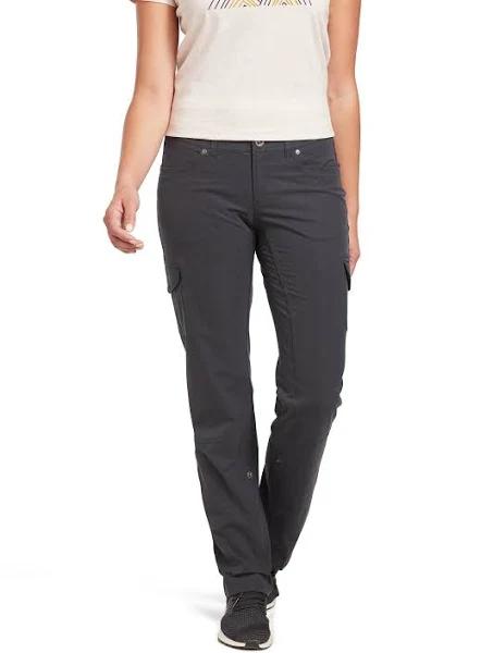 Kuhl Womens Freeflex Regular Roll-up Pants 4 / Koal