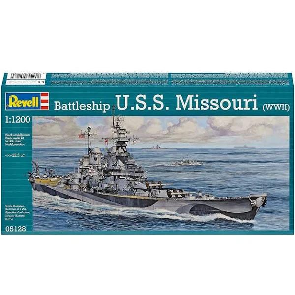 Revell 1/1200 Battleship U.S.S. Missouri (WWII)