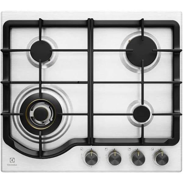 Electrolux 60cm Stainless Steel Gas Cooktop EHG645SE