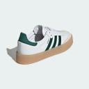 Adidas Sambae Womens White Shoes - Size 8 - White/Green