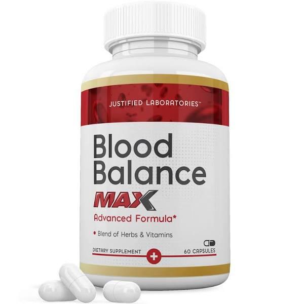 Blood Balance Max Advanced Formula 1295MG, One Time / Buy 1 Bottle