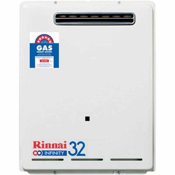 Rinnai Infinity Continuous Flow Natural Gas Hot Water System