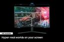 Samsung 32-Inch Odyssey Neo G7 Curved QLED UHD Gaming Monitor