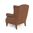 Classic Wing Leather Occasional Armchair Nut by Freedom