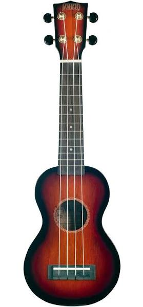 Mahalo MJ13TS - Soprano Ukulele - 3 Tone Sunburst