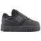 New Balance Kids' 550 Bungee Lace with Top Strap Black - Size 1