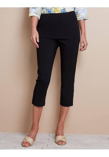 W Lane - Womens Pants - Side Button Woven Pants