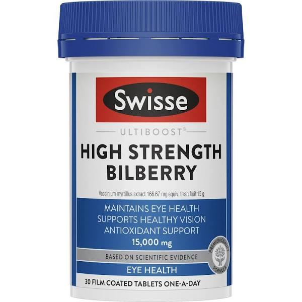 Swisse Ultiboost High Strength Bilberry (30 Tablets)