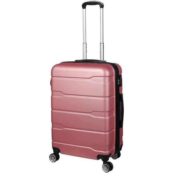 Slimbridge 20 Inch Expandable Luggage Travel Suitcase - Rose Gold