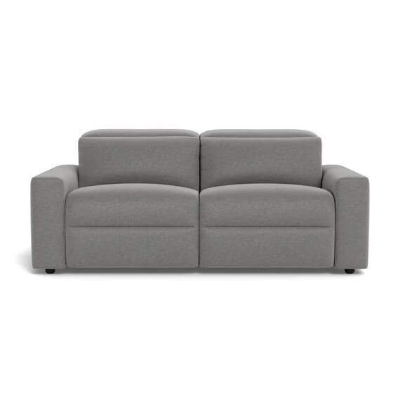 Onslow Fabric Electric Recliner Sofa Mid Grey by Freedom