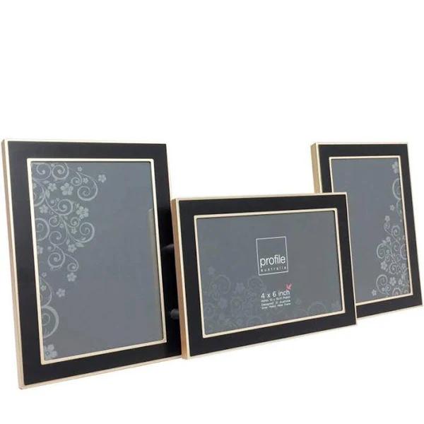 Eternal Black/Rose Gold Metal Collage Multi Photo Frame