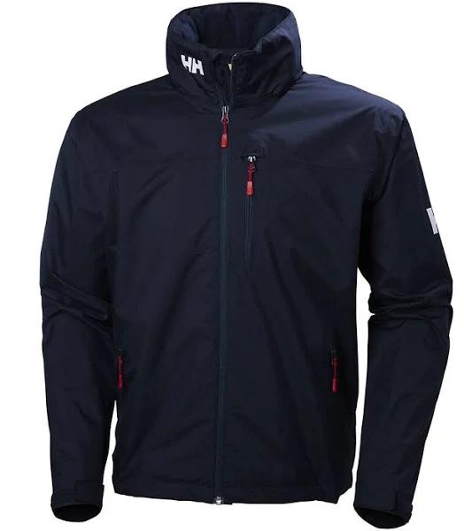 Helly Hansen Mens Crew Hooded Jacket Navy 2019