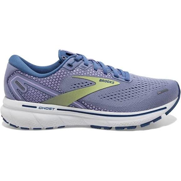 Brooks Womens Ghost 14 - B Purple/Lime