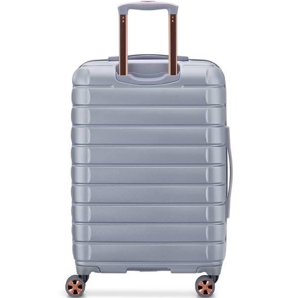 Delsey Shadow 5.0 - 66 cm Expandable 4 Wheel Suitcase - Platinum