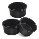 USA Pan Nonstick Round Cake Pan Set of 3, Small