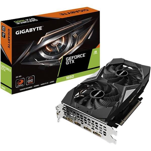 GIGABYTE nVidia GeForce GTX 1660 OC - 6144MB GDDR5 . Graphics Card