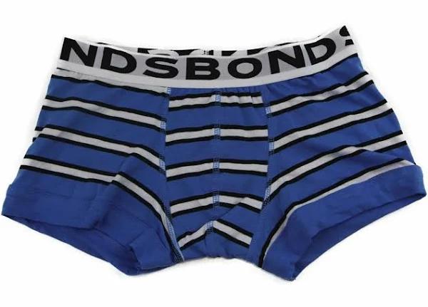 Bonds Boys Fit Trunk Underwear Boyleg Wideband Black Blue White Orange