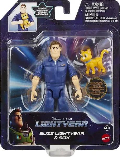 Pixar's Lightyear: Action Figure - Buzz Lightyear & Sox