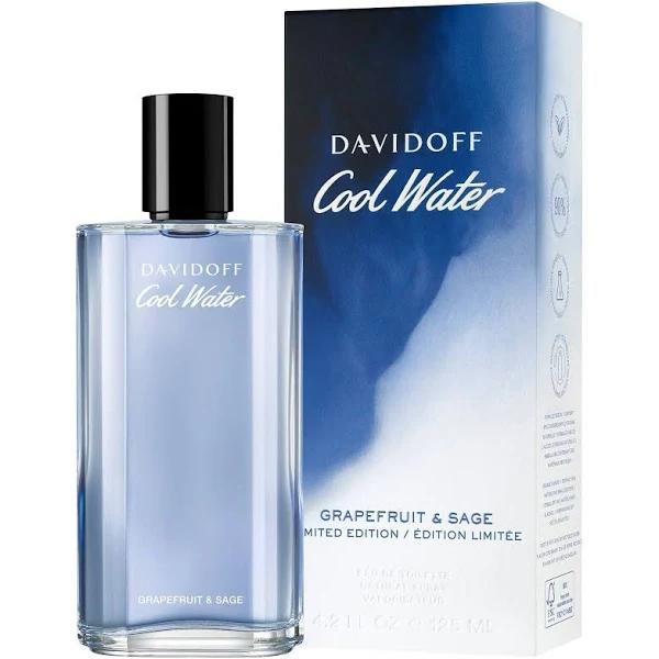 Davidoff - Cool Water Man EDT Grapefruit & Sage 125ml