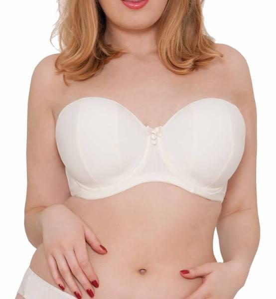 Curvy Kate Luxe Strapless Bra - Biscotti