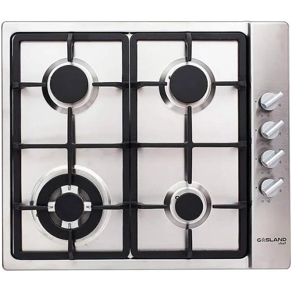 GASLAND Chef Gas Cooktop 4 Burner Cook Top Stainless Steel Gas/lpg Hob