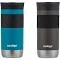 Contigo Snapseal Insulated Travel Mug, 16 oz, Sake/Juniper, 2 Pack