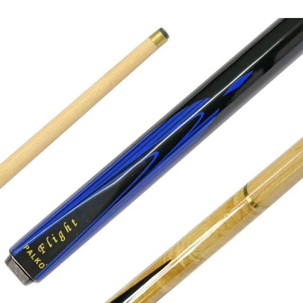 Lumex Pool Snooker Billiard 8 Ball Cue Stick Blue Flight Man Cave Bar