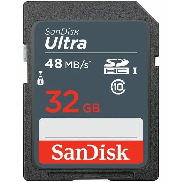 SanDisk Ultra 32GB SD Card SDHC UHS-I 48MB/s