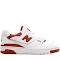 New Balance Women's 550 White/Brick Red - Size 5