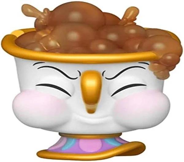 Beauty & The Beast - Chip with Bubbles Exclusive Pop! Vinyl