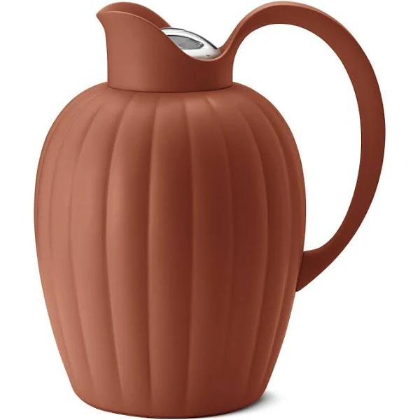 Georg Jensen Bernadotte Thermo Jug, 1 L, Terracotta