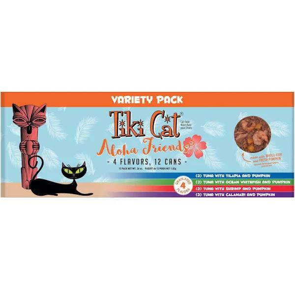 Tiki Cat Aloha Variety Cat Can 85g 12 Pack