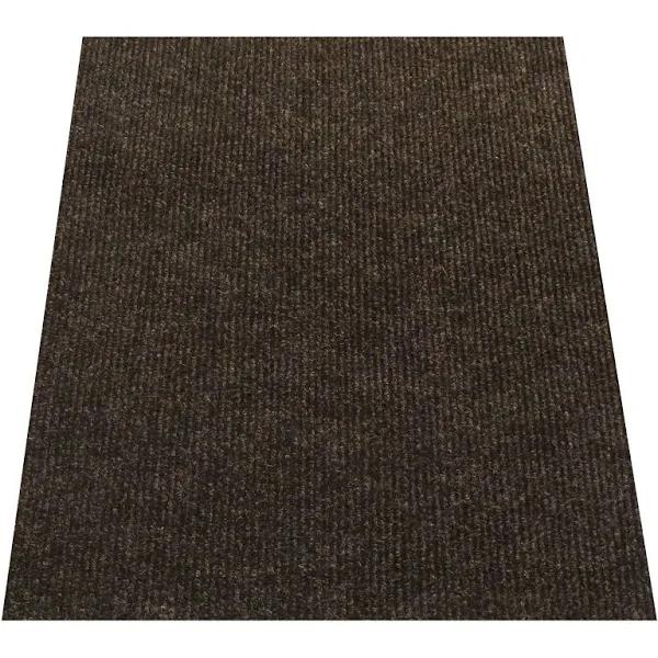 Ideal DIY Floors 67cm Charcoal Oxford Ribbed Carpet Runner - Linear Metre