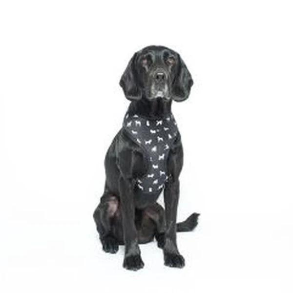 Mog and Bone Neoprene Harness Black Dog XL