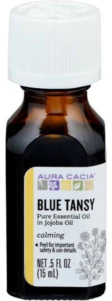 Aura Cacia 191258 Blue Tansy (In Jojoba Oil) 0.5 fl. oz.