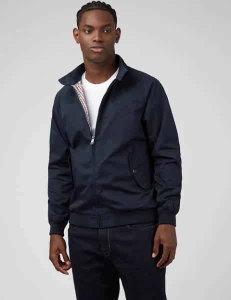 Ben Sherman Signature Harrington Jacket, Navy