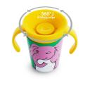 Munchkin Miracle 360 WildLove Trainer Cup, 6 oz/ 177 ml, Elephant