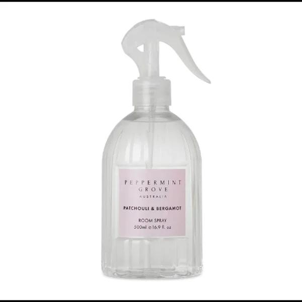 Peppermint Grove Patchouli & Bergamot - Room Spray 500ml