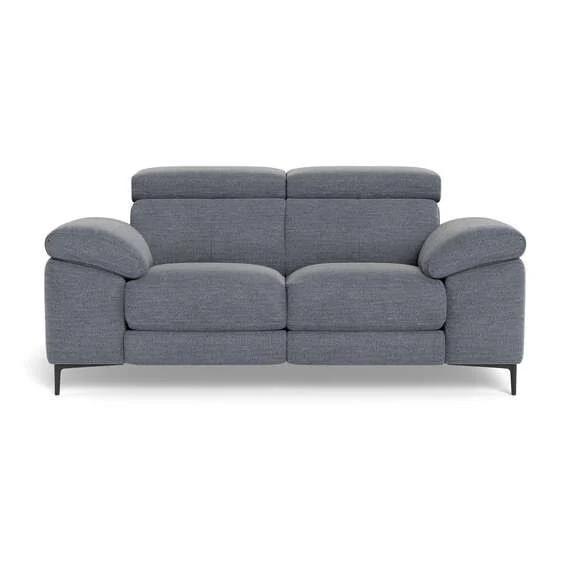 Cora Fabric Electric Recliner Sofa Denim by Freedom