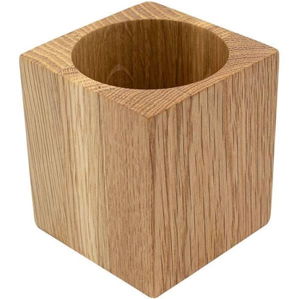 Desky Pen Holder / Hardwood White Oak