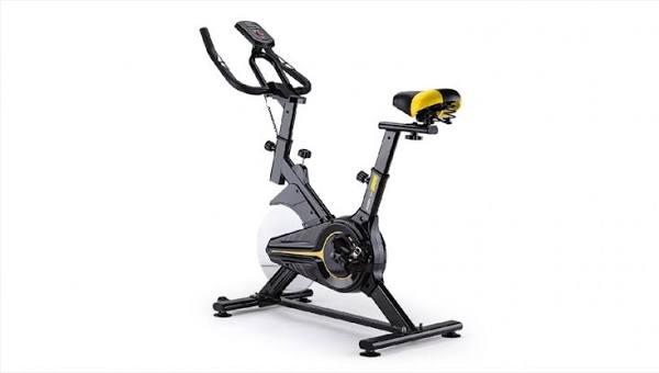 PROFLEX Commercial Spin Bike Flywheel Exercise Fitness Home Gym Yellow