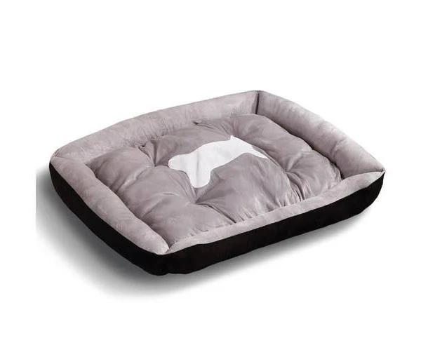 PaWz Pet Bed Dog Beds Bedding Mattress Mat Cushion Soft Pad Pads Mats L Black - AfterPay & zipPay Available