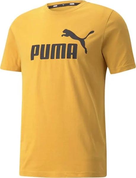 Puma | Mens Essentials Logo Tee (Mineral Yellow) XL