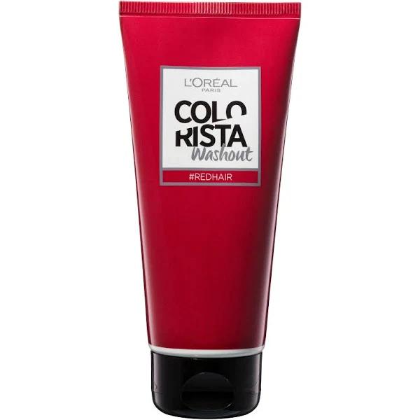 Loreal Colorista Semi-Permanent Hair Colour Washout 80ml Red Hair