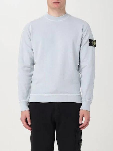 Stone Island | Cotton Sweatshirt | Sky Blue L