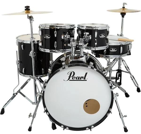 Pearl Roadshow 22" Fusion Plus Acoustic Drum Kit Jet Black