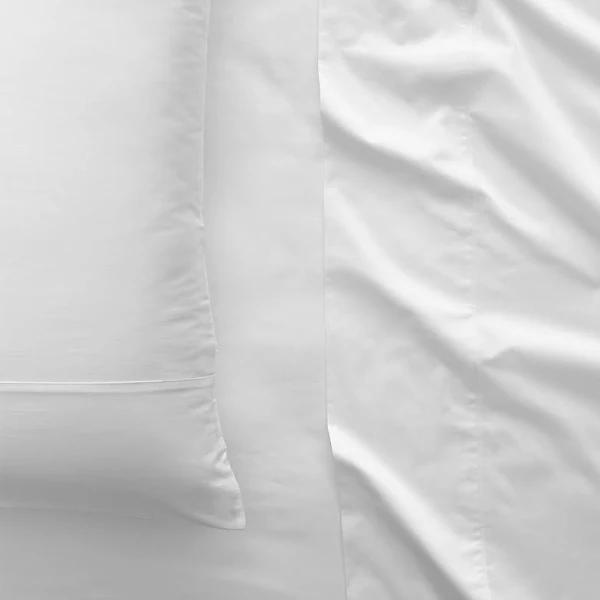 Sheridan 500TC Egyptian Cotton Twill Fitted Sheet - Snow / King