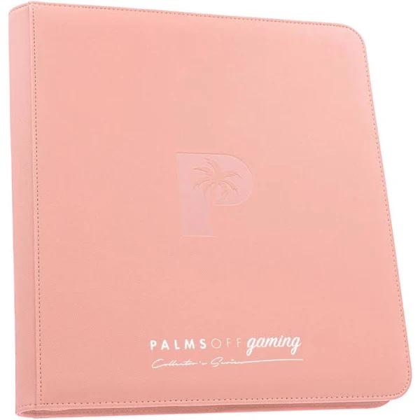 Palms Off Gaming - 12 Pocket Collectors Series Trading Card Binder (Pink)